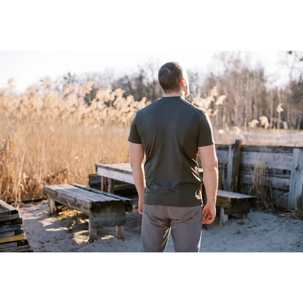 Футболка Tribe Coolpass SS olive 3XL (T-KI-0006-olive-3XL)