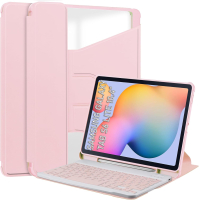 Чохол до планшета BeCover 360° Rotatable + Keyboard Samsung Tab S6 Lite 10.4 P610/P613/P615/P619 Pink (712408)