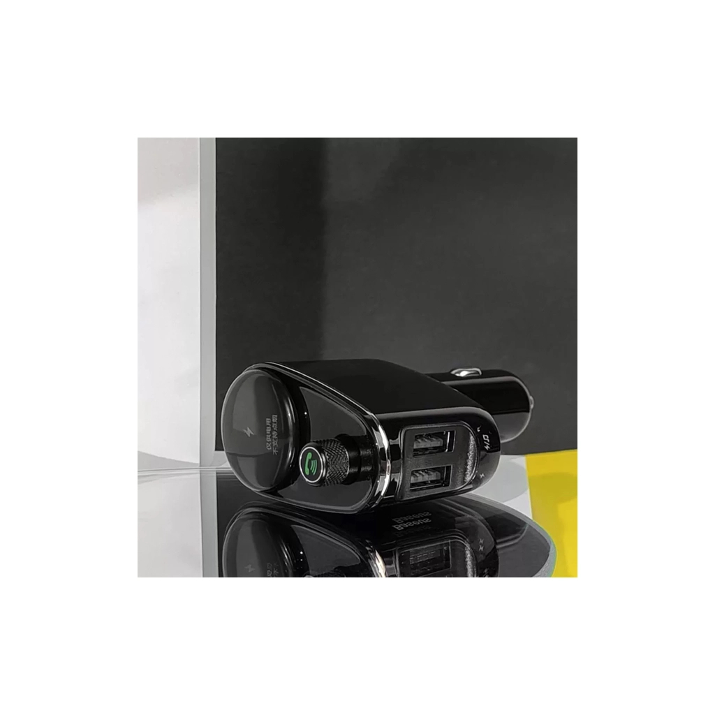 FM модулятор Baseus FM Launcher Locomotive 3.4 A 2 USB (CCHC000001)