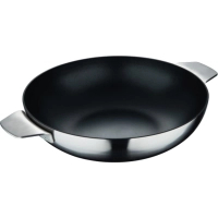 Frying pan MasterPro Sigma Wok with two handles, 28 cm (BGMP-1658-MM)