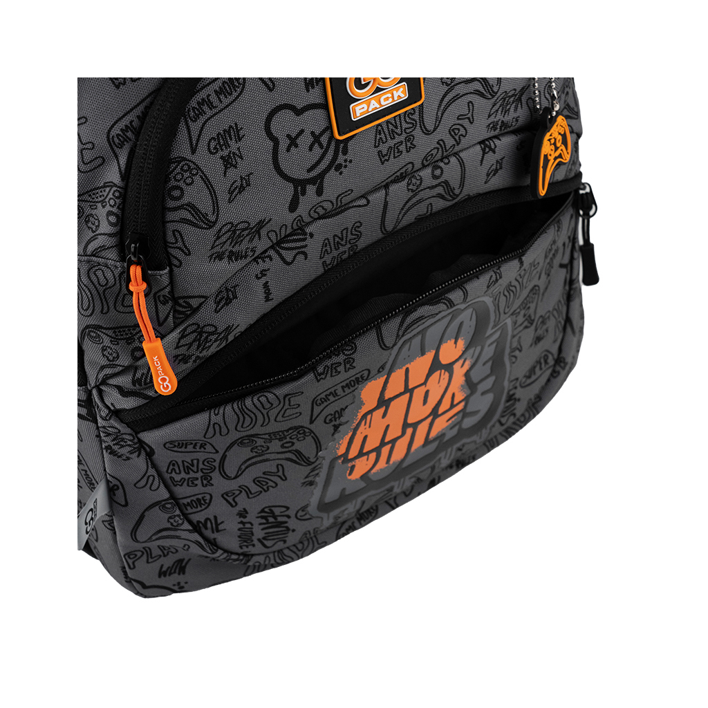 Рюкзак шкільний GoPack Education 175M-5 No More Rules (GO25-175M-5)