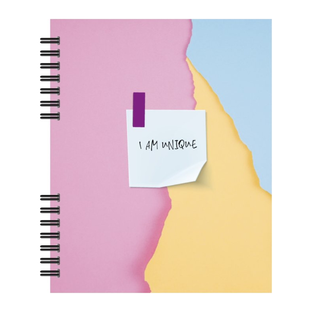 Блокнот Optima В5 пластикова обкладинка, спіраль, 60 аркушів, клітинка (O25922)