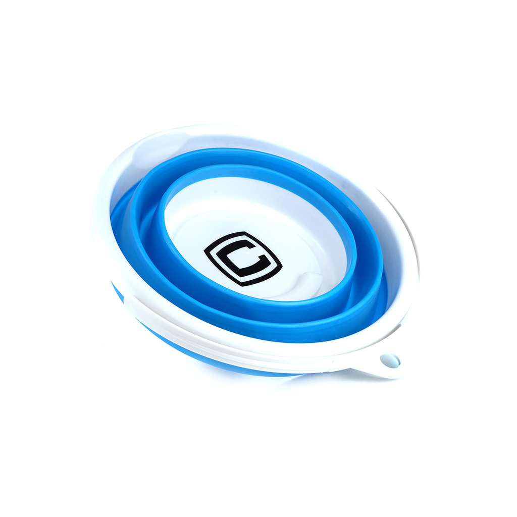 Відро складне СИЛА силіконове 10 л blue (961004)