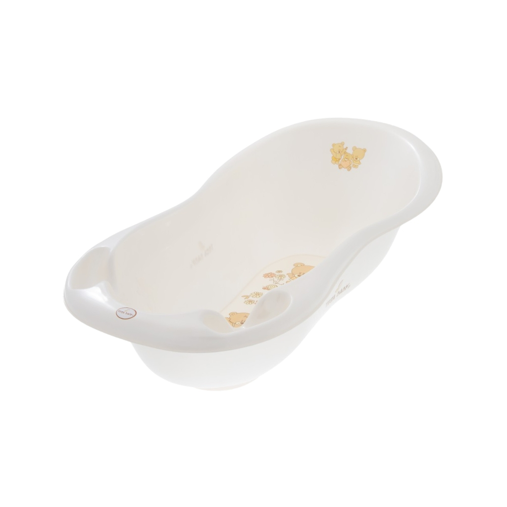 Ванночка Tega Baby LUX Teddy Bear 102 см white pearl (MS-005 LUX-118)
