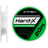 Fluorocarbon X-Fish Hard-X 20m (clear) 0.70mm 21.00kg (1917.03.94)