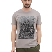 T-shirt Sol's Imperial Knight Death and the Devil light gray M (11500380/394M)