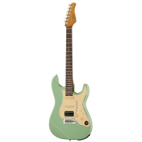 Electric guitar Mooer GTRS Professional P800 Mint Green