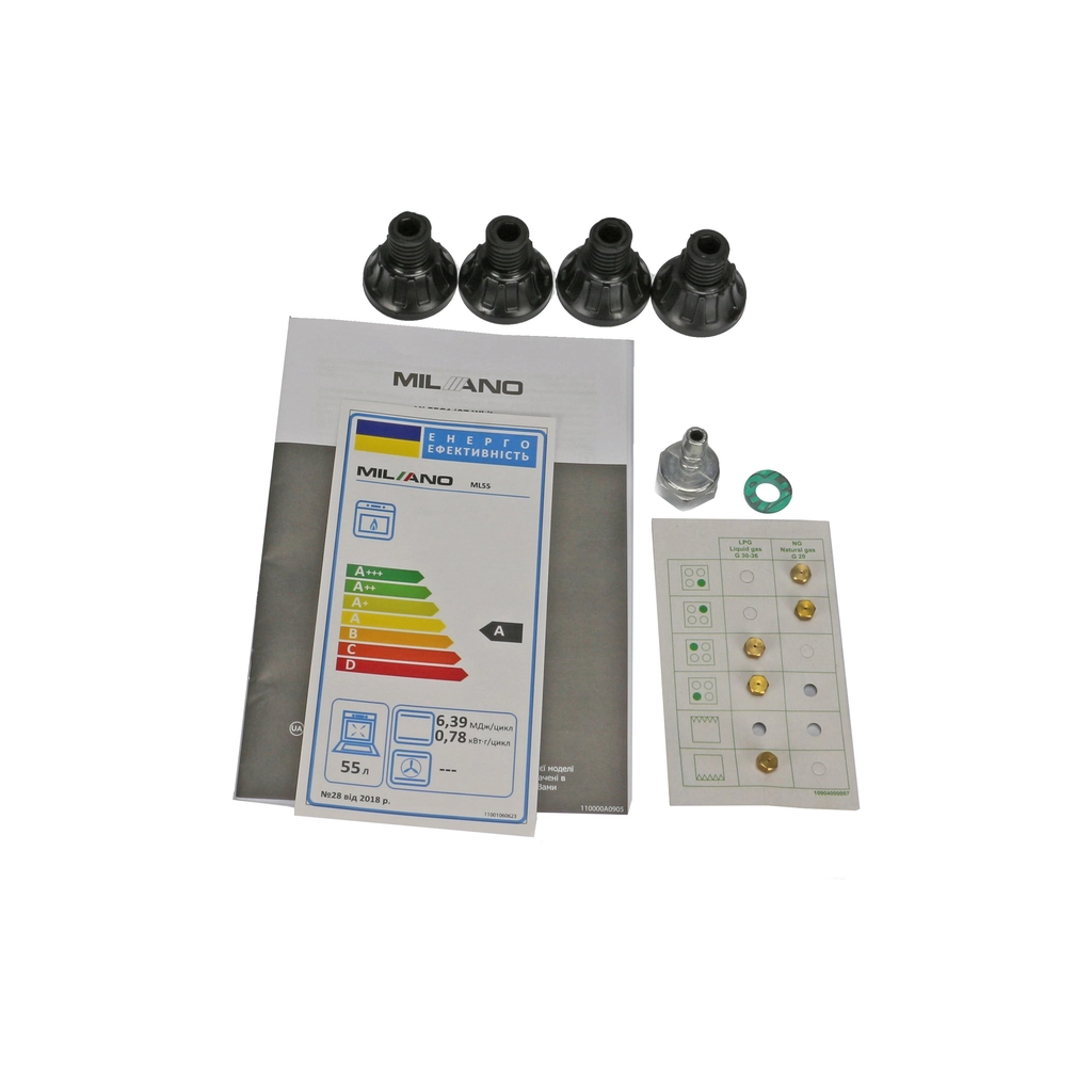 Плита Milano ML55 G1/07 біла