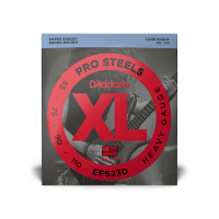 Guitar strings D'Addario XL ProSteels Bass Heavy (55-110) (EPS230)