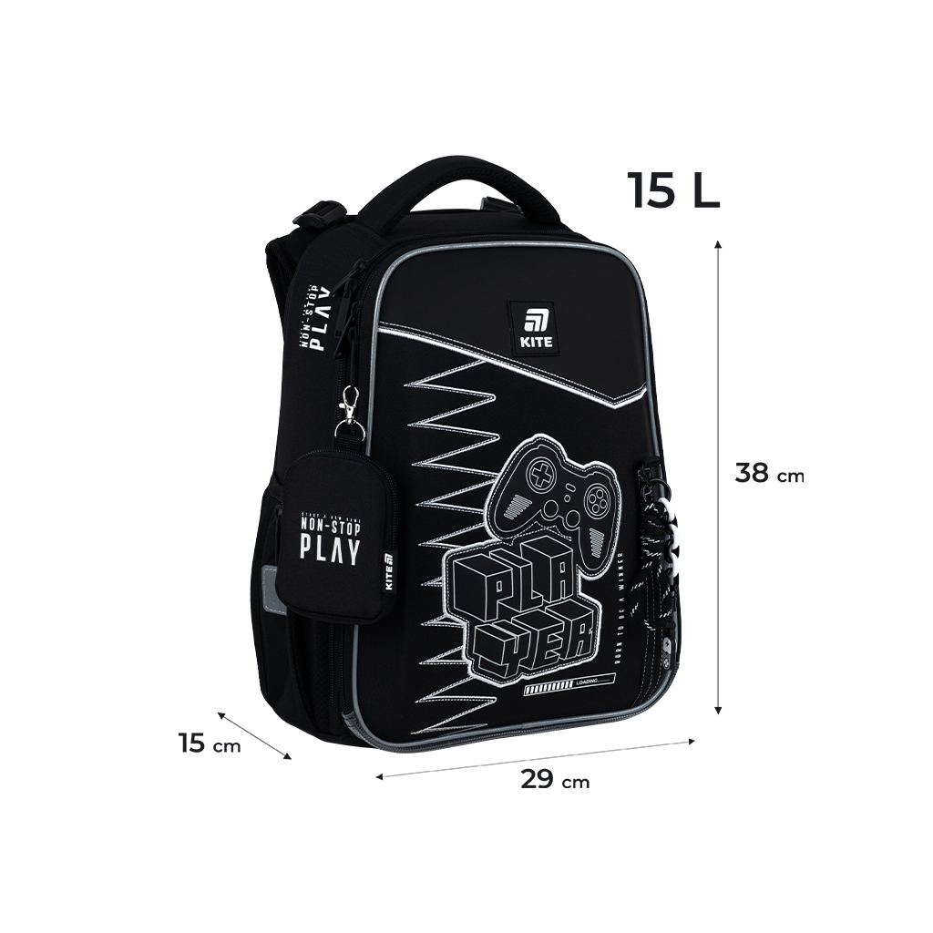 Шкільний набір Kite Education Player 531( рюкзак + пенал + сумка для взуття) (SET_K25-531M-3)