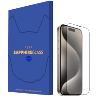 Скло захисне iLera Sapphire Ultra + Glass iPhone 15 Pro Max (ILSPDL15PRMX)