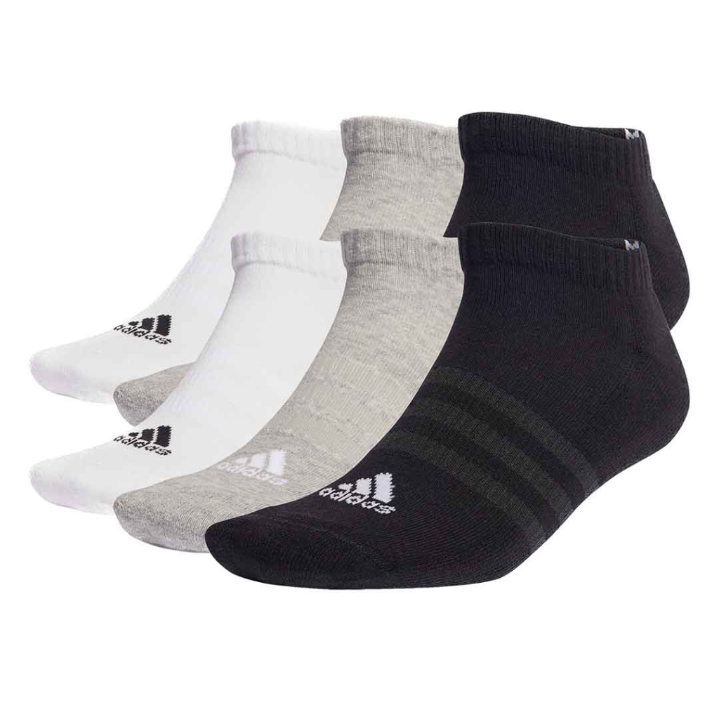 Шкарпетки Adidas C SPW LOW IC1340 6P білий, сірий, чорний M (40-42) (4066746290576) Шкарпетки Adidas C SPW LOW IC1340 6P білий, сірий, чорний M (40-42) (4066746290576)