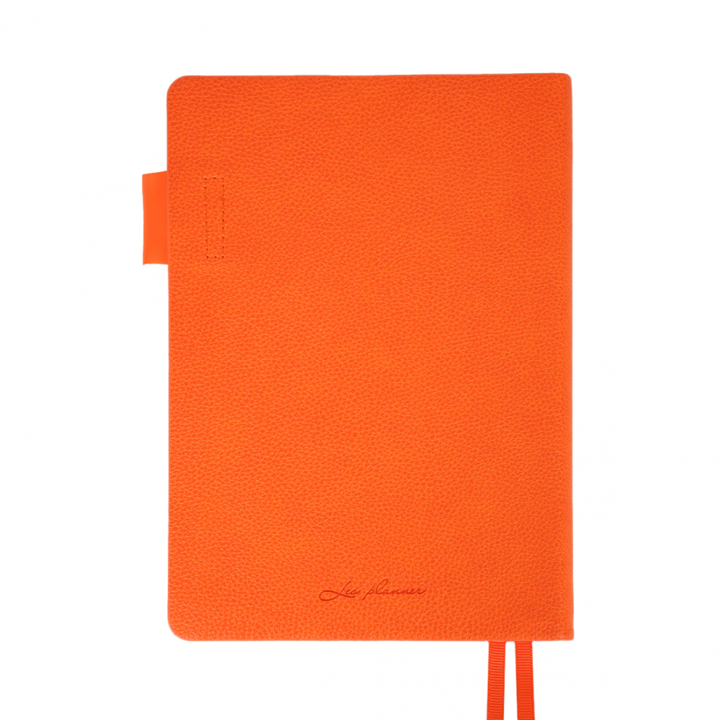 Тижневик Leo planner А5 датований 2026 "Binario", м'який, помаранчевий, 368 сторінок (252641) Тижневик Leo planner А5 датований 2026 "Binario", м'який, помаранчевий, 368 сторінок (252641)