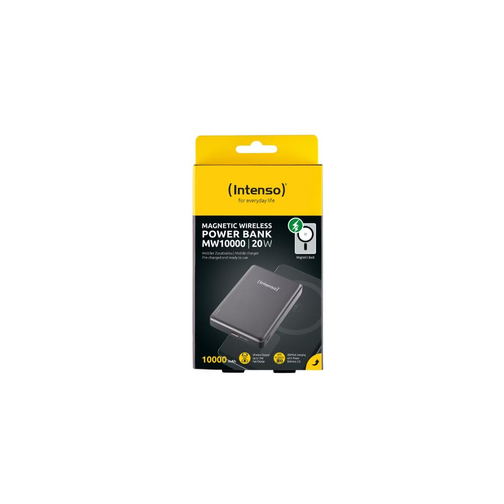 Повербанк Intenso MW10000 10000mAh Magnetic grey (7344034) Повербанк Intenso MW10000 10000mAh Magnetic grey (7344034)