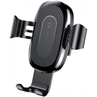 Універсальний автотримач Baseus Gravity Car Mount Air Outlet Version 10W Black (WXYL-01)