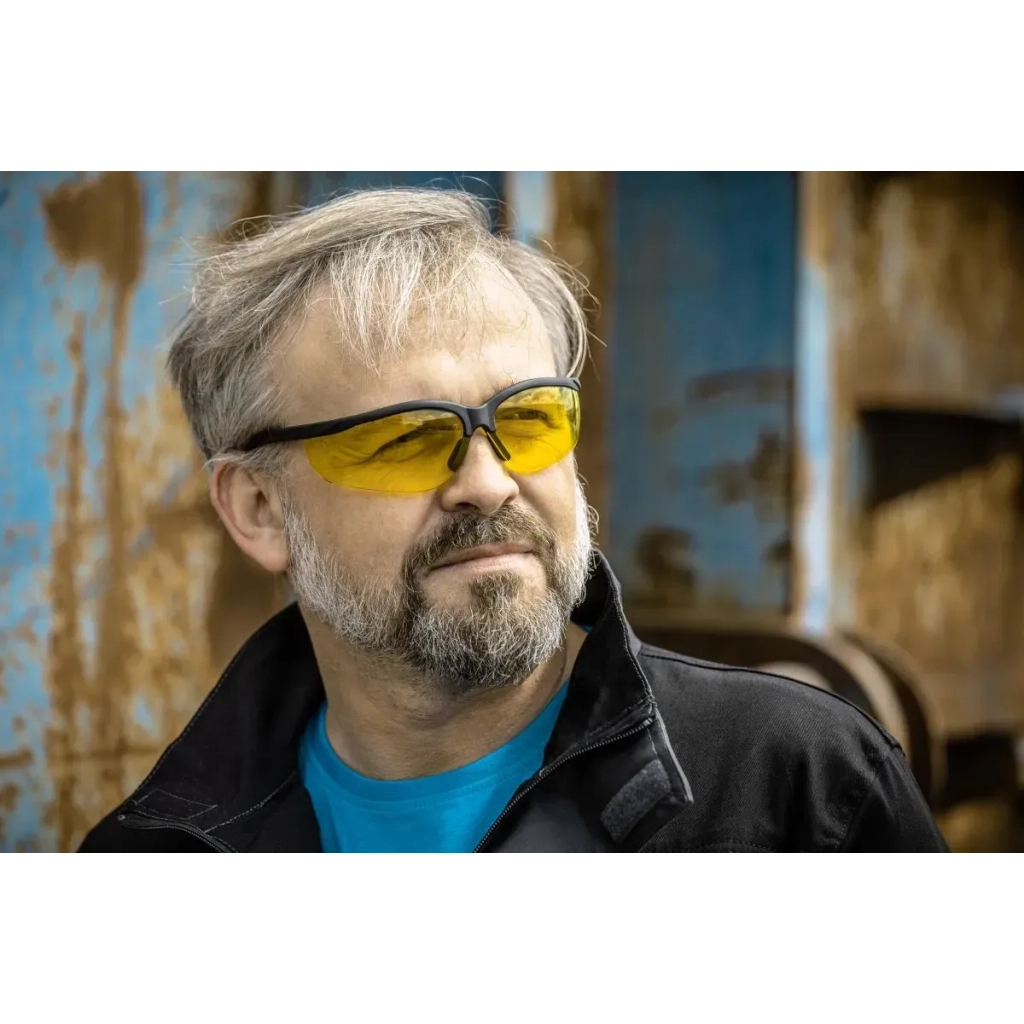 Захисні окуляри Hoegert MAINZ HT5K006 жовті лінзи (HT5K006)