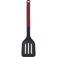 Лопатка кухонна KitchenAid Classic з прорізами 34 см червоний (KHA002OHEREG)