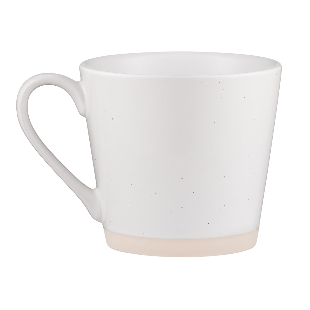 Чашка Ardesto Good Morning, 370мл, кераміка, білий (AR3031)
