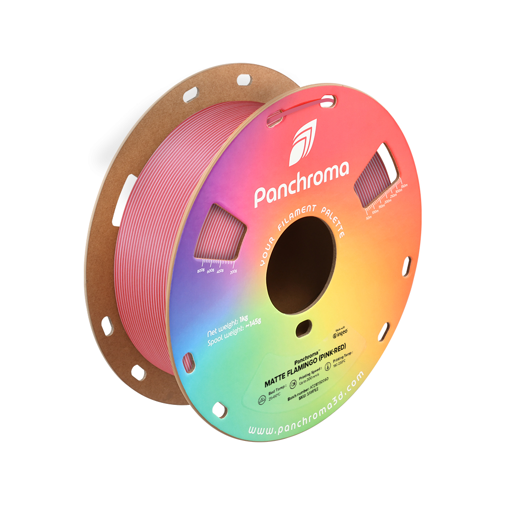 Пластик для 3D-принтера Polymaker PLA PANCHROMA DUAL MATTE 1,75mm 1kg FLAMINGO (CA04044)