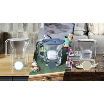 Фільтр-глечик Brita Style Essential MXPro 2.4л + 2 картриджа білий (1057795)