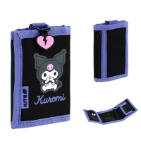Children's wallet Kite Wallet Kite 598 HK-1 Kuromi (HK26-598-1)