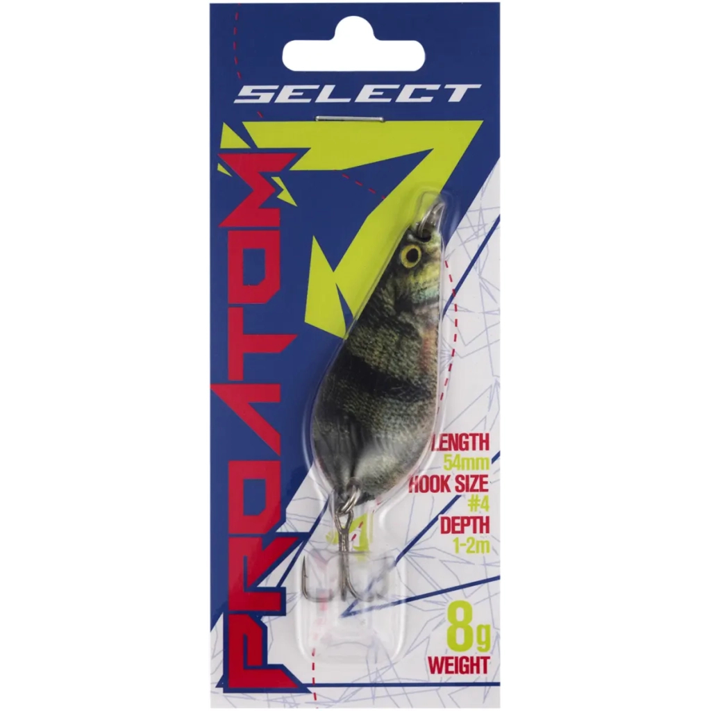 Блешня Select ProAtom 8.0g 54mm S49 (1870.77.28) Блешня Select ProAtom 8.0g 54mm S49 (1870.77.28)