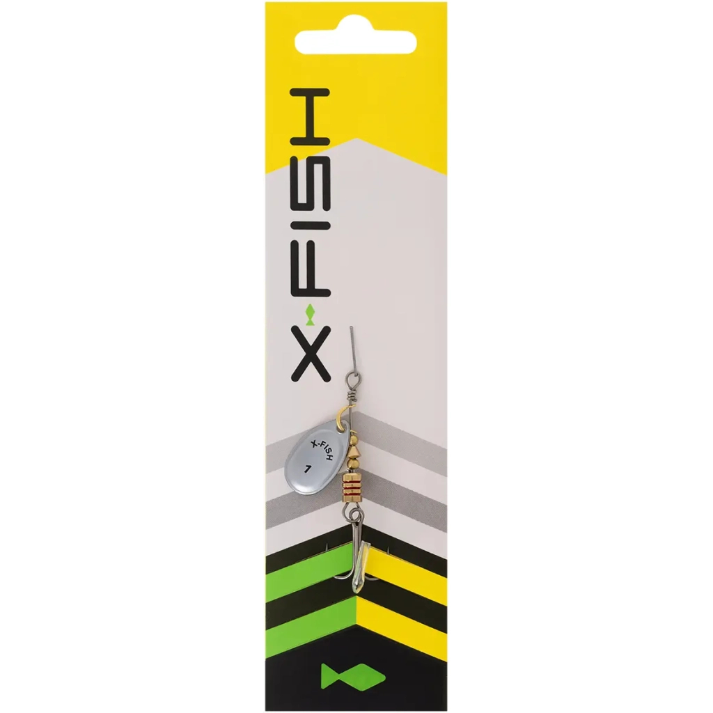 Блешня X-Fish Stark 2.5g 1 Silver (1917.05.69) Блешня X-Fish Stark 2.5g 1 Silver (1917.05.69)