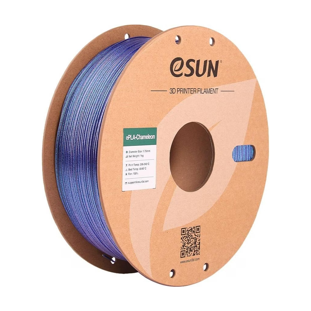 Пластик для 3D-принтера eSUN ePLA Chameleon 1,75mm 1kg GALAXY BLUE (EPLA-CHAMELEON-P175GB1)