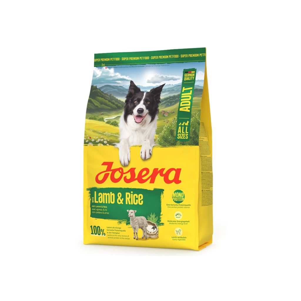 Сухий корм для собак Josera Lamb & Rice Adult All Sizes 3 кг (4032254787884)
