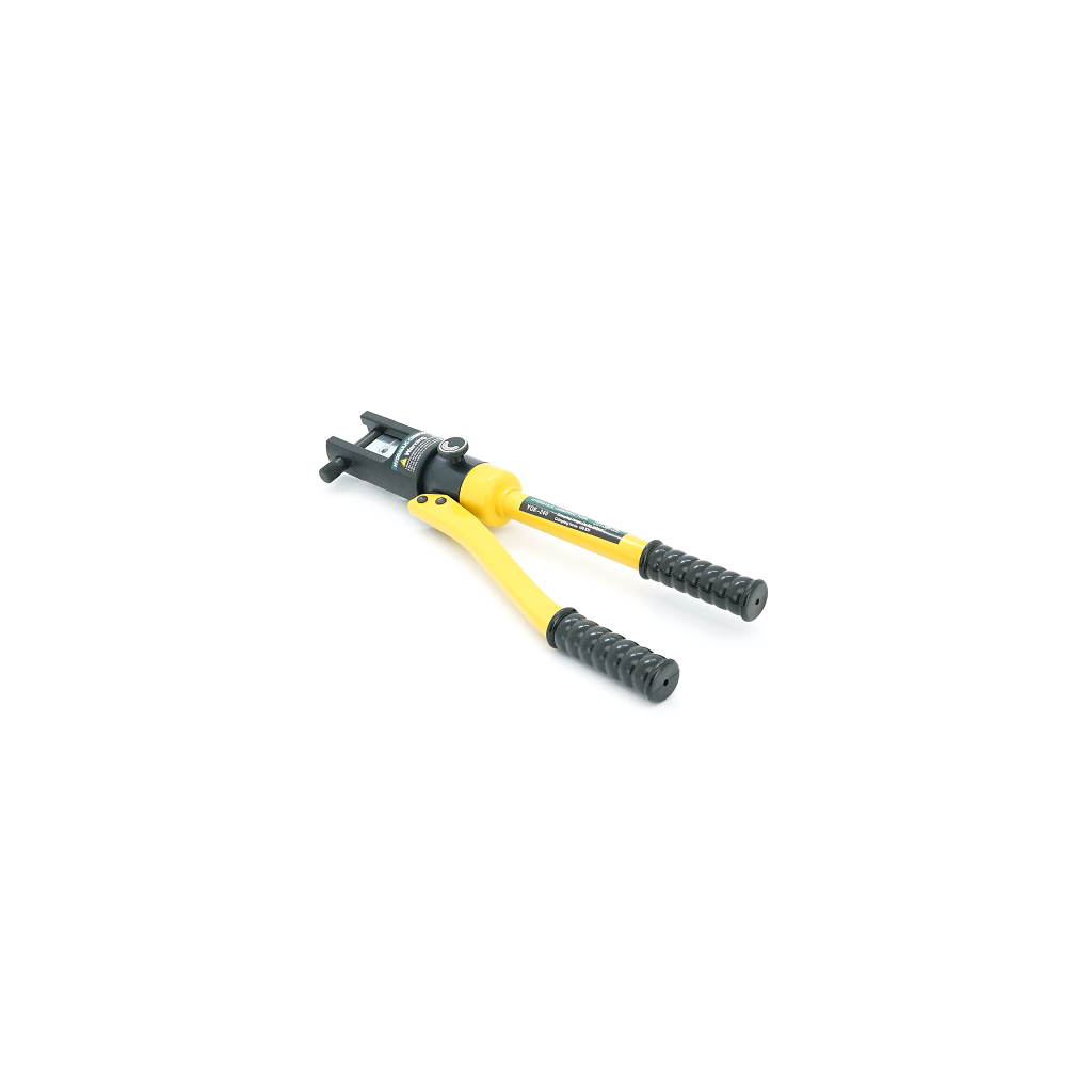 Затискач для клем Voltronic YQK-240, гідравлічний, 70 kN, 16–240 mm², L475 mm, пресформи 16 25 35 50 70 95 120 150 240 mm², (YQK-240)