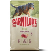 Dry food for dogs Carnilove True Fresh Duck Small Breed 4 kg (8595602581917)