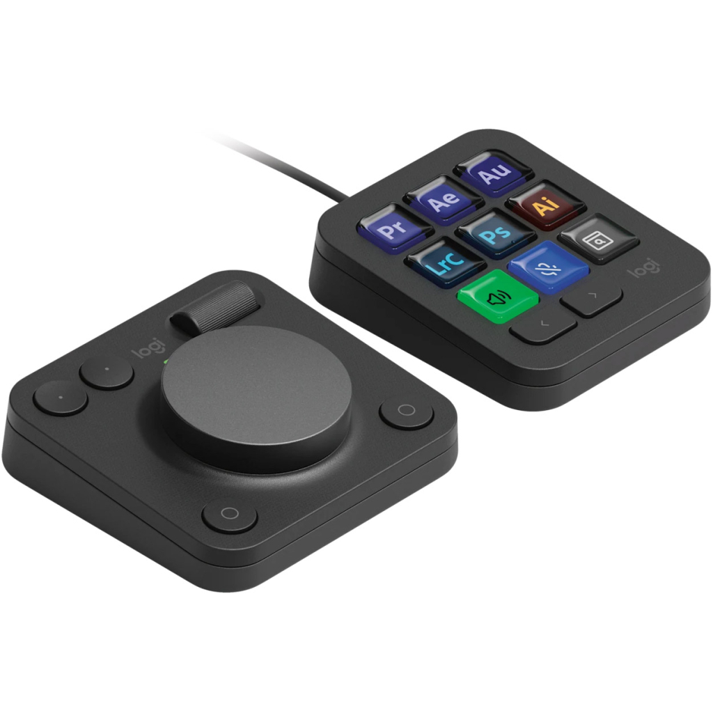 Набір блогера Logitech MX Creative Console Black (920-012931) Набір блогера Logitech MX Creative Console Black (920-012931)