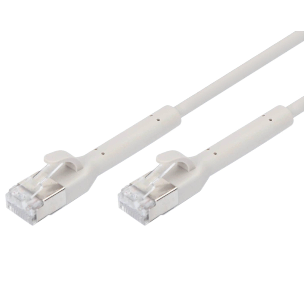 Патч-корд 0.5м, SFTP, cat.6A, AWG 32/7, Cu, TPE-LSZH, гнучкий, grey Digitus (DK-1632-A-005B)
