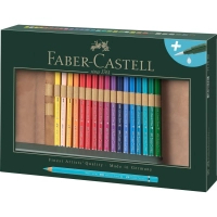 Colored pencils Faber-Castell Albrecht Drer, watercolor, 30 colors in a pencil case "roll", 117530 (30297)