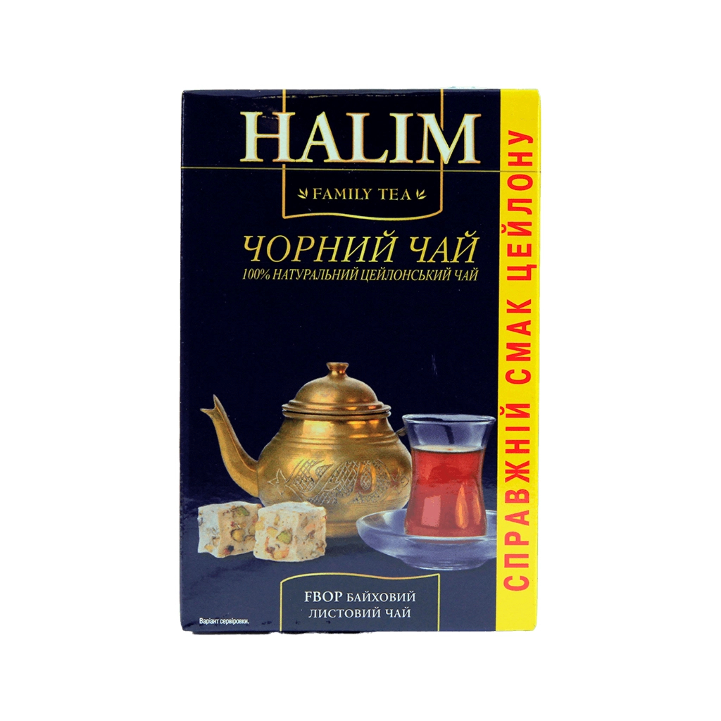 Чай Halim чорний листовий 80 г (4820198874322)