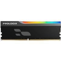 Computer memory module DDR5 16GB 6000 MHz Onyx Black RGB Prologix (PRO16GB6000YBR5)
