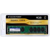 Модуль пам'яті для комп'ютера DDR3 4GB 1333 MHz Silicon Power (SP004GBLTU133V02 / SP004GBLTU133V01)