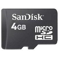 Карта пам'яті SanDisk 4Gb microSDHC class 4 (SDSDQM-004G-B35N)