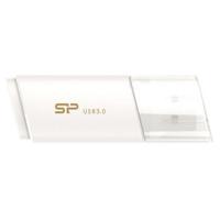 USB флеш накопичувач Silicon Power 128GB Blaze B06 White USB 3.0 (SP128GBUF3B06V1W)