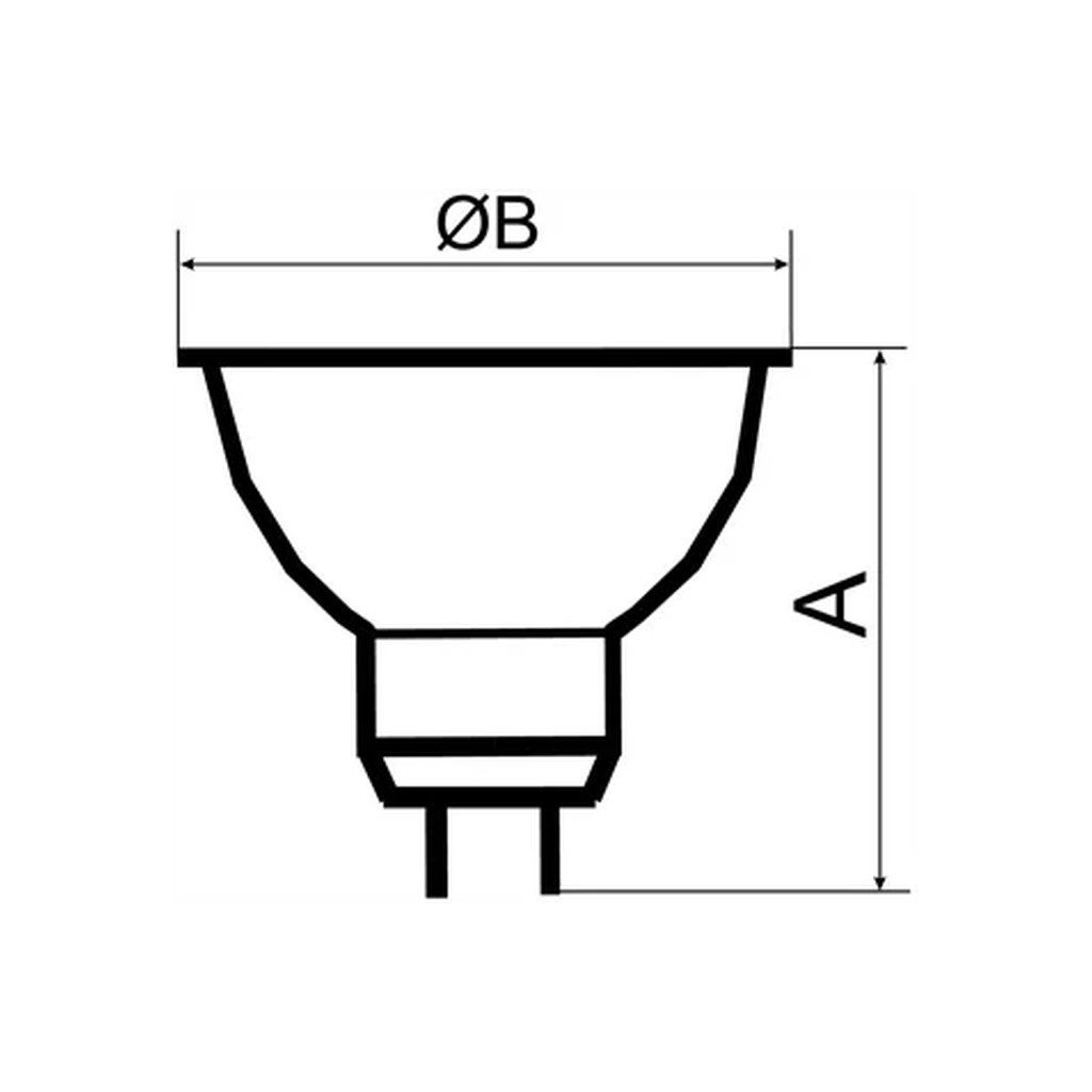 Лампочка Electrum MR-16 ELECTRUM 5W GU10 4000K (A-LR-0071)