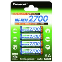 Акумулятор Panasonic High Capacity AA 2700 mAh * 4 (BK-3HGAE/4BE)