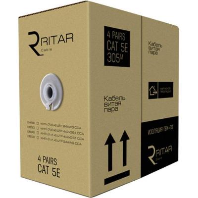 Network cable Ritar UTP 305m KNPp (4*2*0.51) [СCA] external, wire (03502)