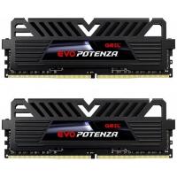 Модуль пам'яті для комп'ютера DDR4 16GB 3000 MHz Evo Potenza Black Geil (GPB416GB3000C16ASC)