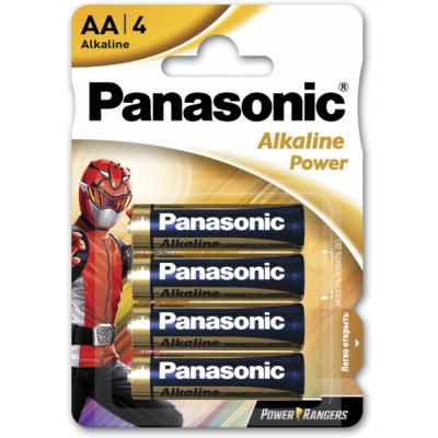 Battery Panasonic AA LR6 POWER * 4 Power Rangers (LR6REB/4BPRPR)