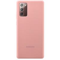 Чохол до мобільного телефона Samsung Silicone Cover Galaxy Note 20 (N980) Copper Brown (EF-PN980TAEGRU)