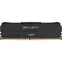 Модуль пам'яті для комп'ютера DDR4 8GB 3000 MHz Ballistix Black Micron (BL8G30C15U4B)