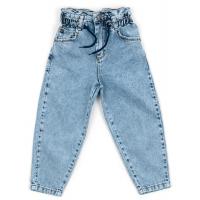 Джинси дитячі Breeze з високою талією (15440-152G-blue)