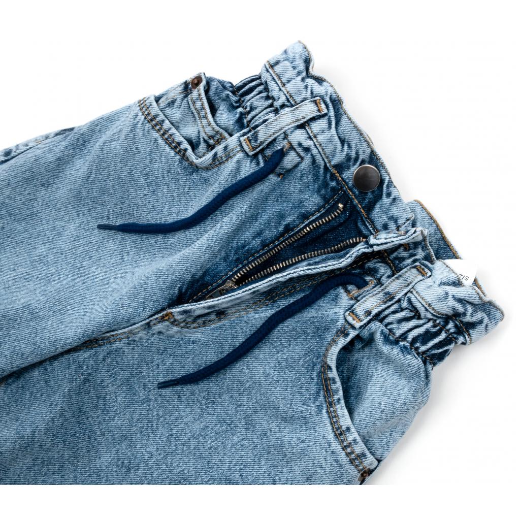 Джинси дитячі Breeze з високою талією (15440-152G-blue)