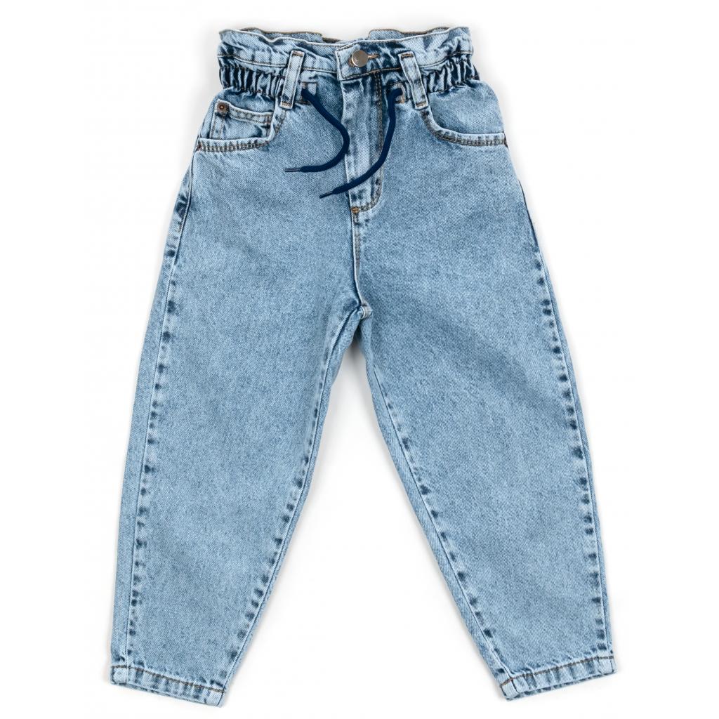 Джинси дитячі Breeze з високою талією (15440-152G-blue)