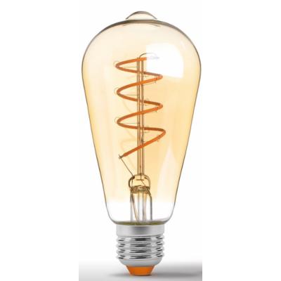 Light bulb Videx Filament ST64FASD 5W E27 2200K 220V (VL-ST64FASD-05272)